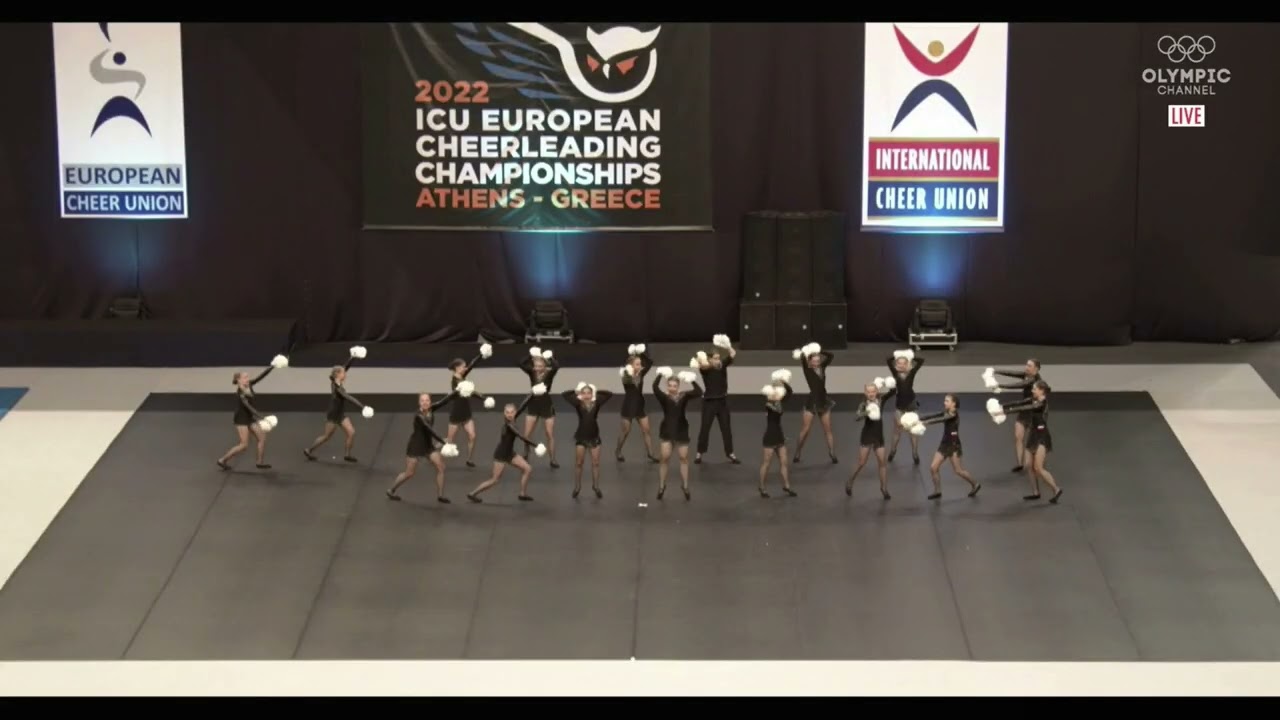 ICU Europeans 2022 Junior Pom  - Team Poland Flimero