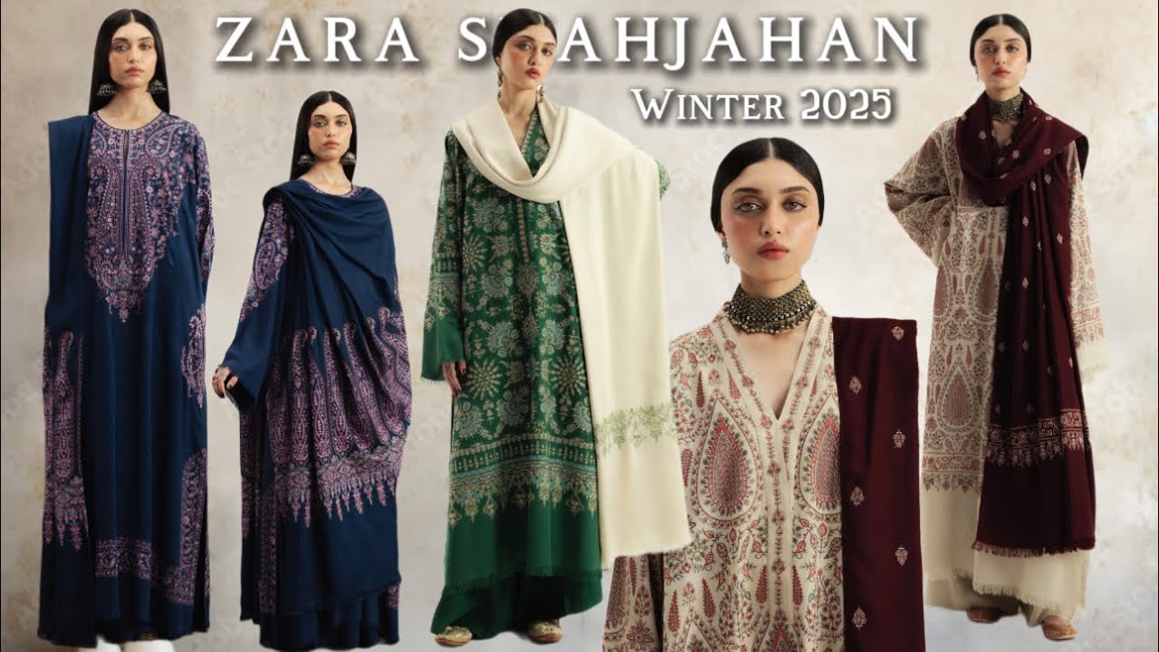 Zara Shahjahan Winter 2025 | RUHAB | KEL | NEELUM | Karandi Collection #zarashahjahan #wintersale 