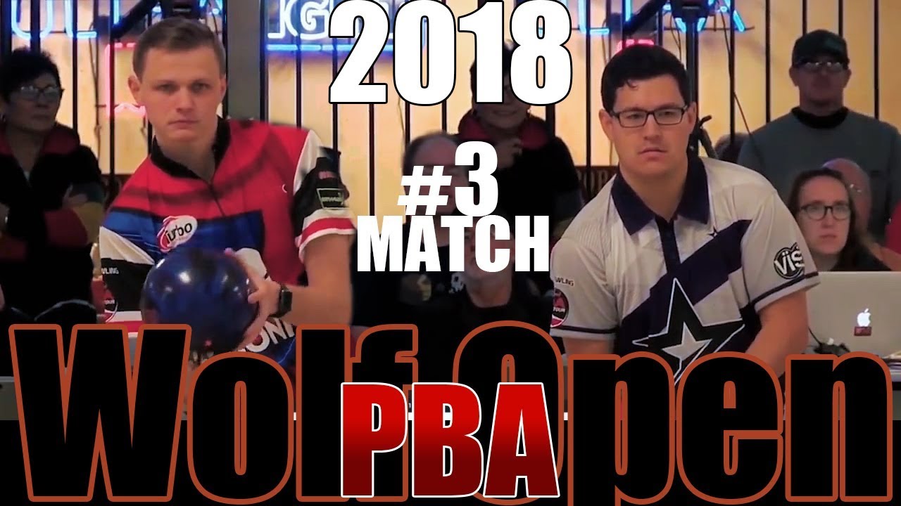 Боулинг 2018 года — PBA Bowling Wolf Open #3 Эндрю Андерсон против Криса Пратера