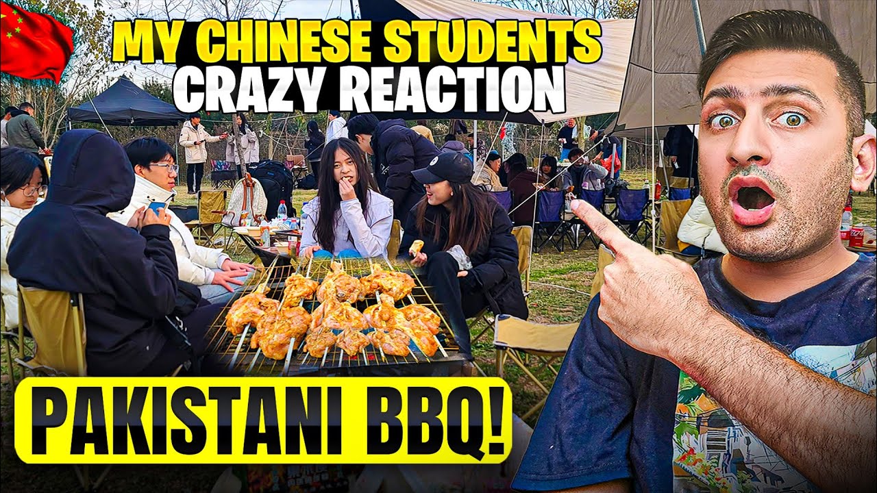 The MOST EPIC BBQ Party in China with my Colleagues and Students