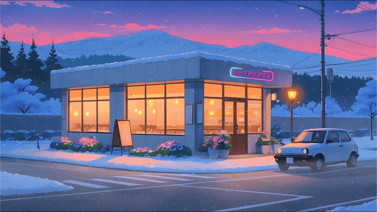 A Calm Place to Study ❄️ Cozy Winter Lofi Beats