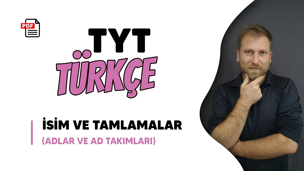 İsimler ve Tamlamalar (Adlar ve Ad Takımları) - Ahmet Yener UYSAL - TYT Türkçe 2022