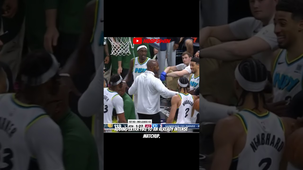 Tyrese Haliburton and Damian Lillard Get Into It! Tension Rises During Heated Matchup #nba #shorts