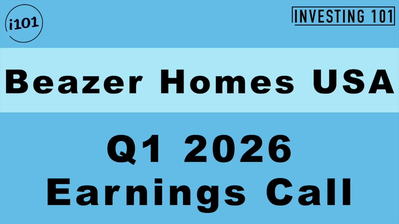 Beazer Homes USA Q1 2026 Earnings Call