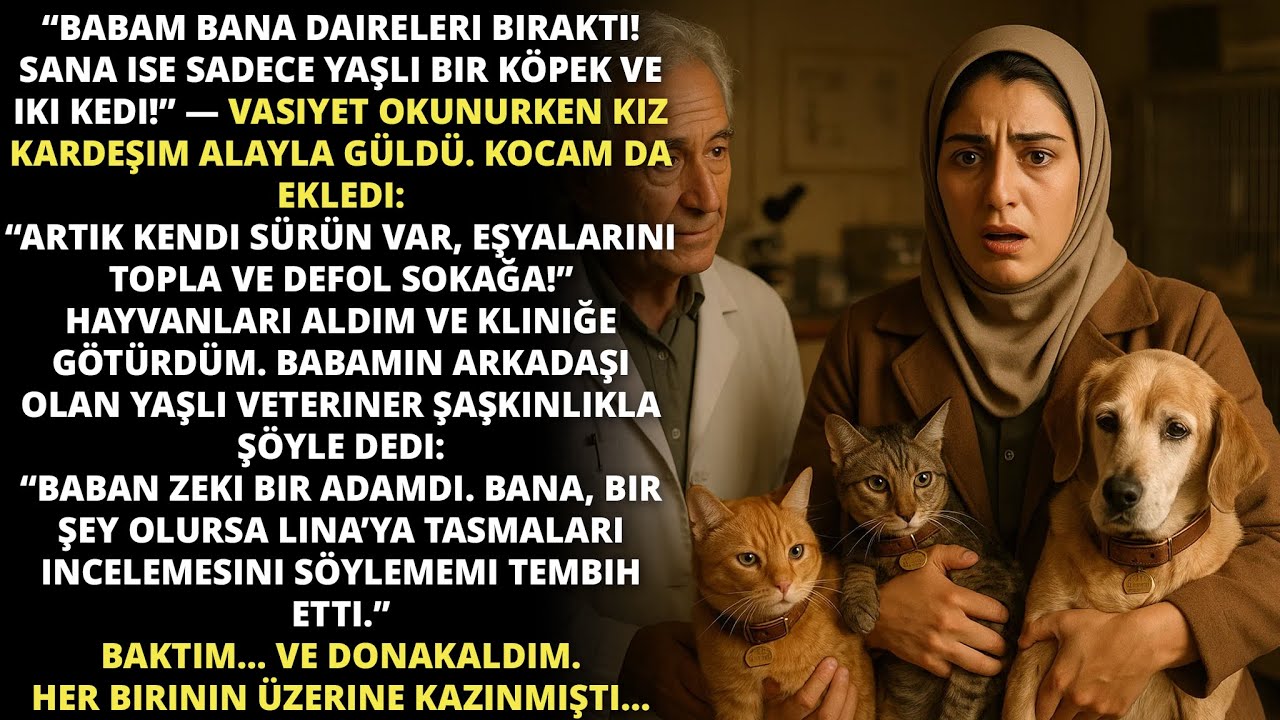 Bana sadece hayvanlar kaldı. Ama sonra öğrendim ki, aslında onlar servetin anahtarıymış!