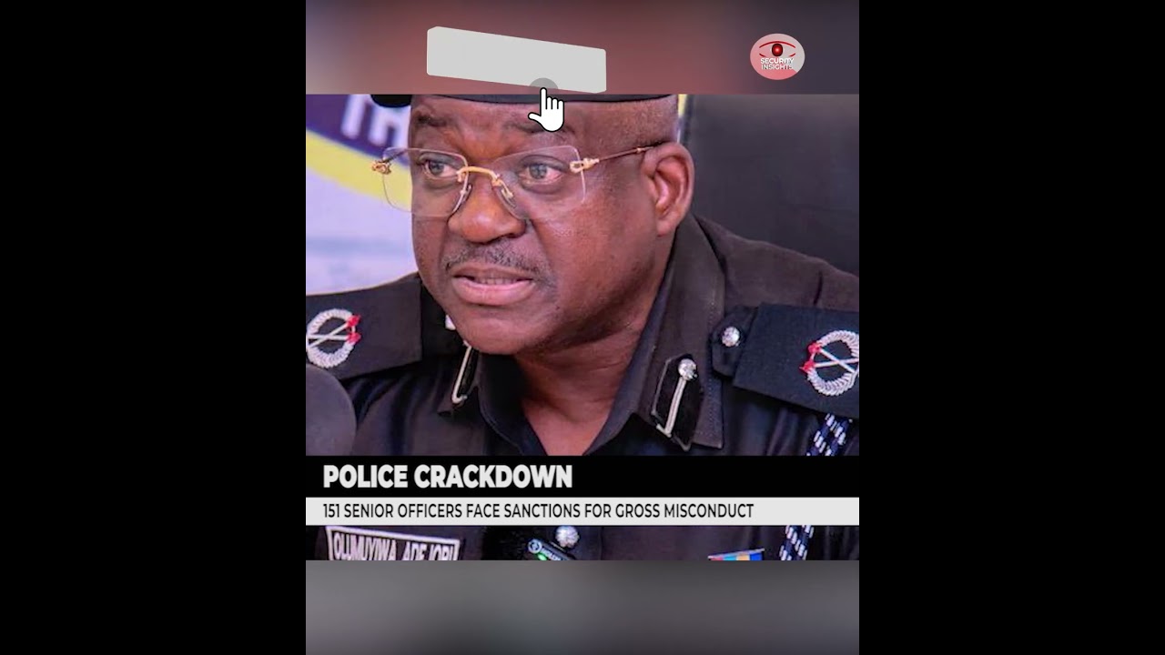 POLICE CRACKDOWN: 151 SENIOR OFFICERS FACE SANCTIONS FOR GROSS MISCONDUCT