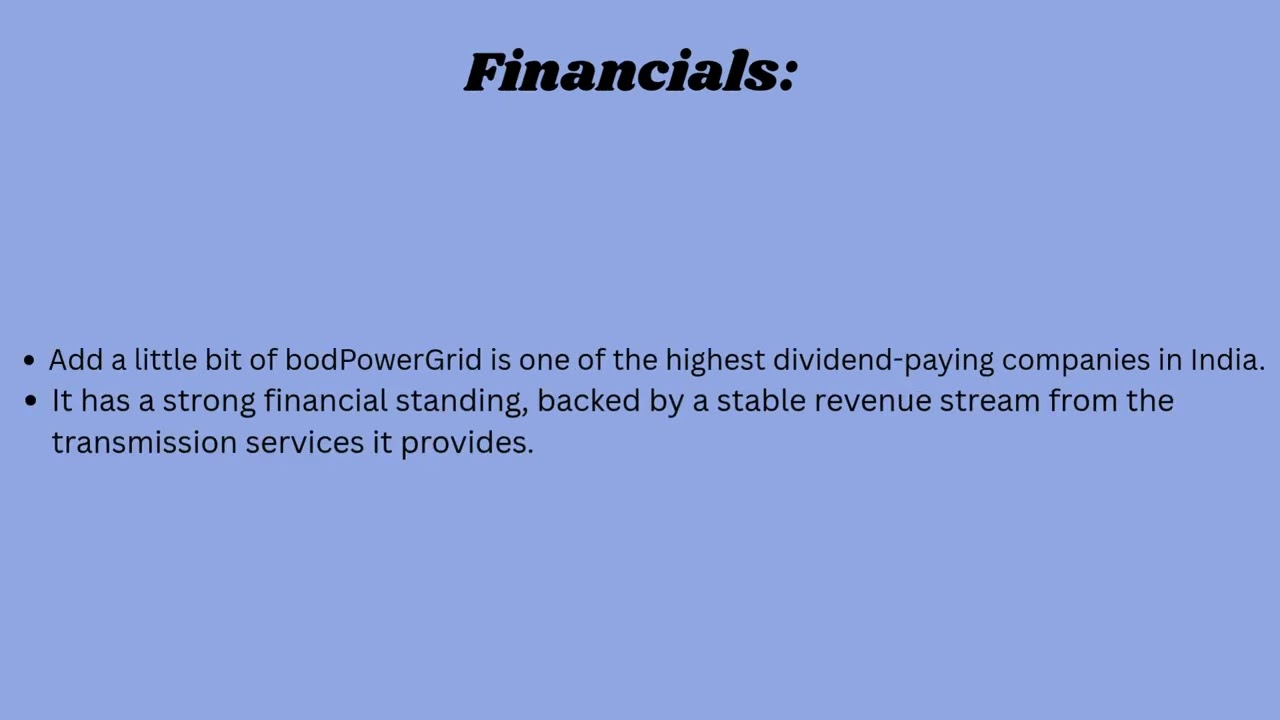 fundamental and technical analysis of powergrid