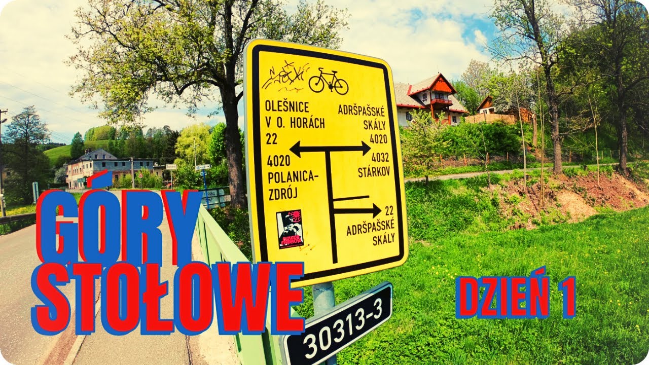 Góry Stołowe na rowerze. Dzień 1.