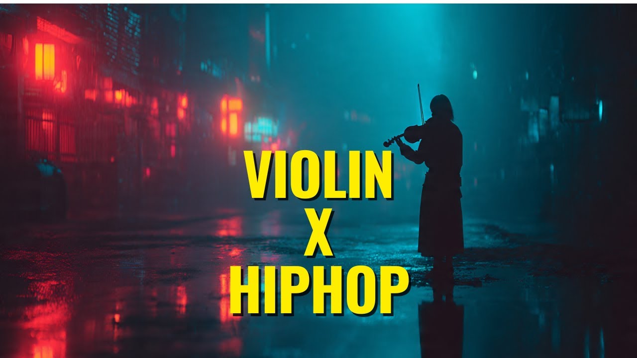 Violin X HipHop Instrumental – Lonely Violinist in Rainy Night Alley | Dark Chill & Emotional Beat