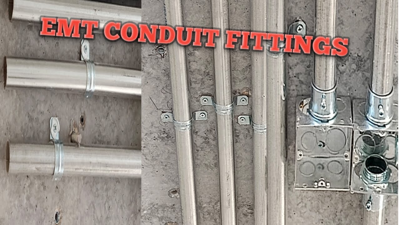 Emt Conduit fittings ! electrical metallic tubing