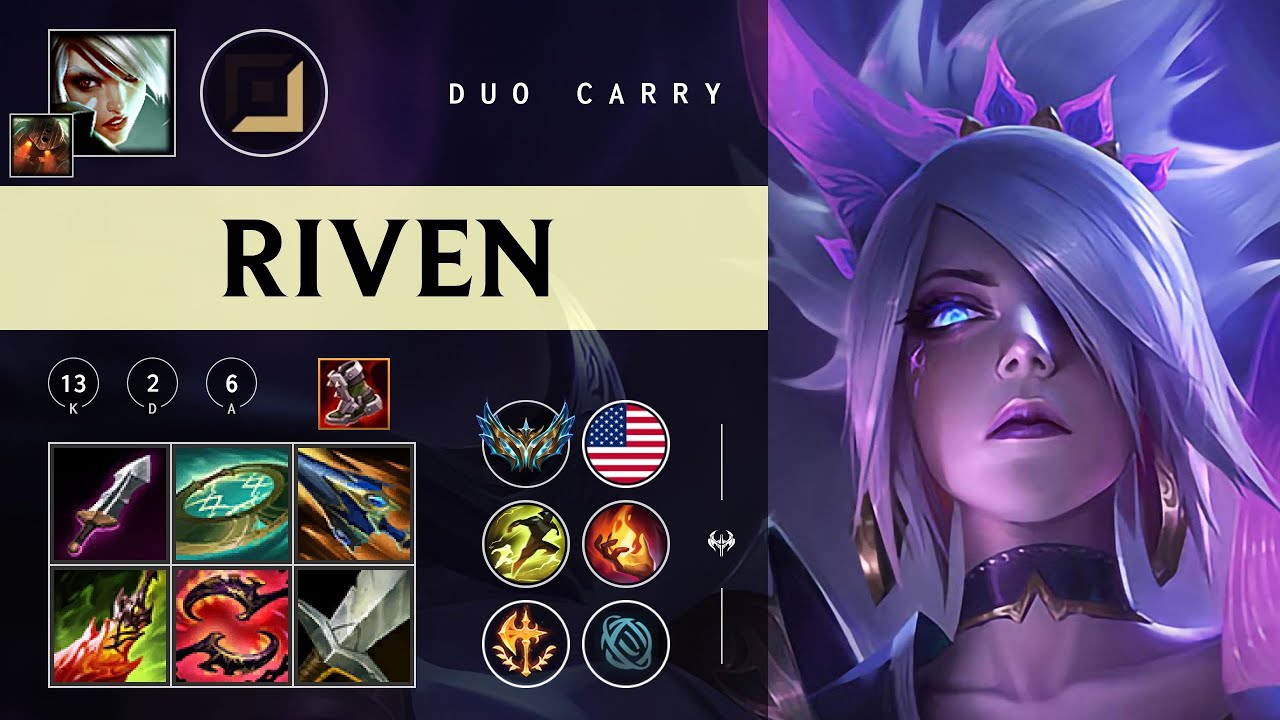 Riven ADC vs Lucian - NA Challenger Patch 26.02