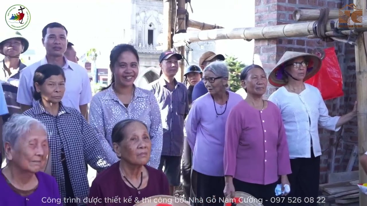 Công Tác Chuẩn Bị Nghi Thức Thượng Lương Long Cốt – Nhà Thờ Giáo Xứ Quần Liêu, Nghĩa Hưng, Nam Định