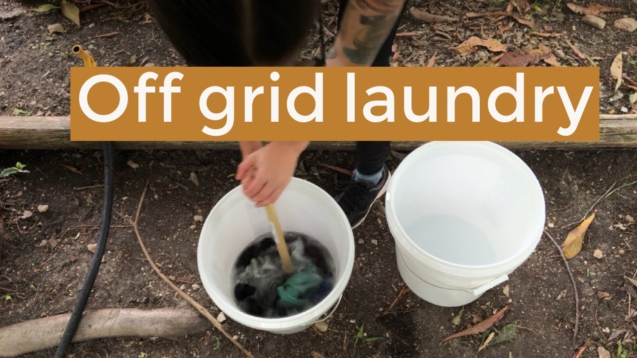 DIY Off Grid Laundry - Budget Preparedness/5 Gallon Bucket/Prepper Hygiene