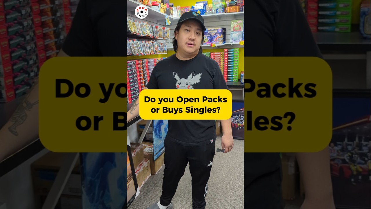 Do you Open Packs or Buy Singles? #pokemon