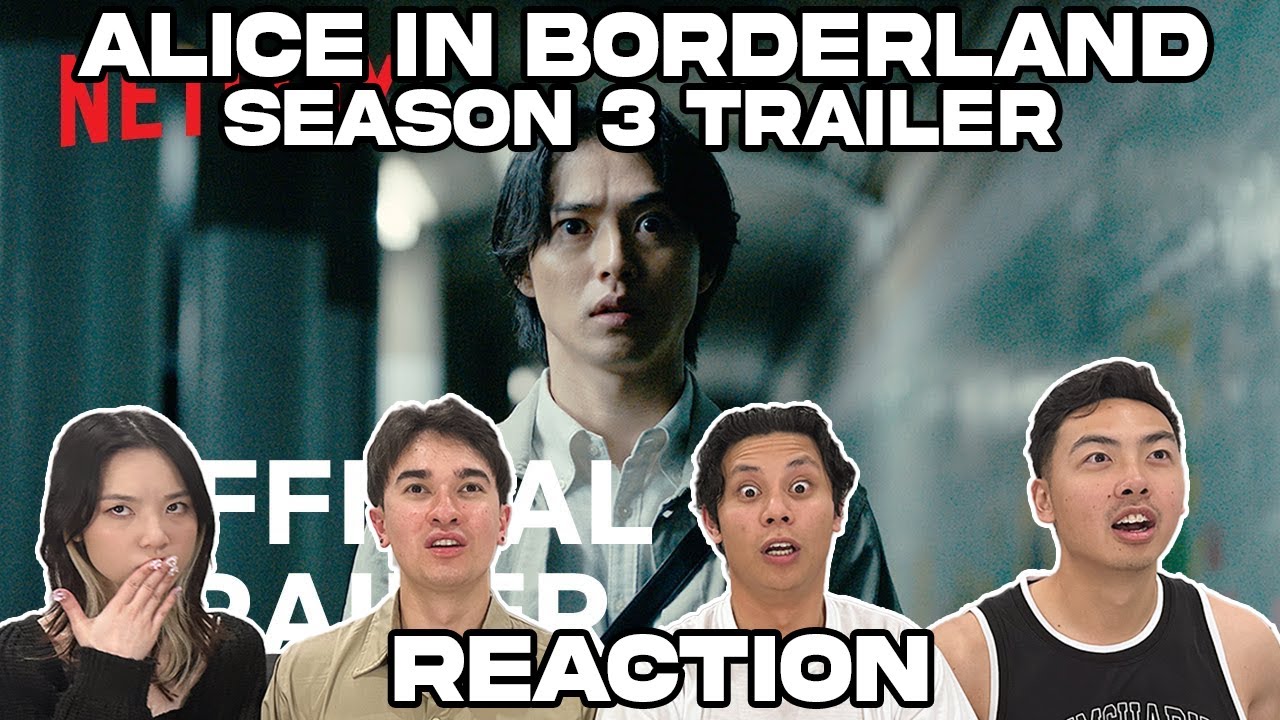 LETS GOOOO! ALICE IN BORDERLAND SEASON 3 TRAILER REACTION!