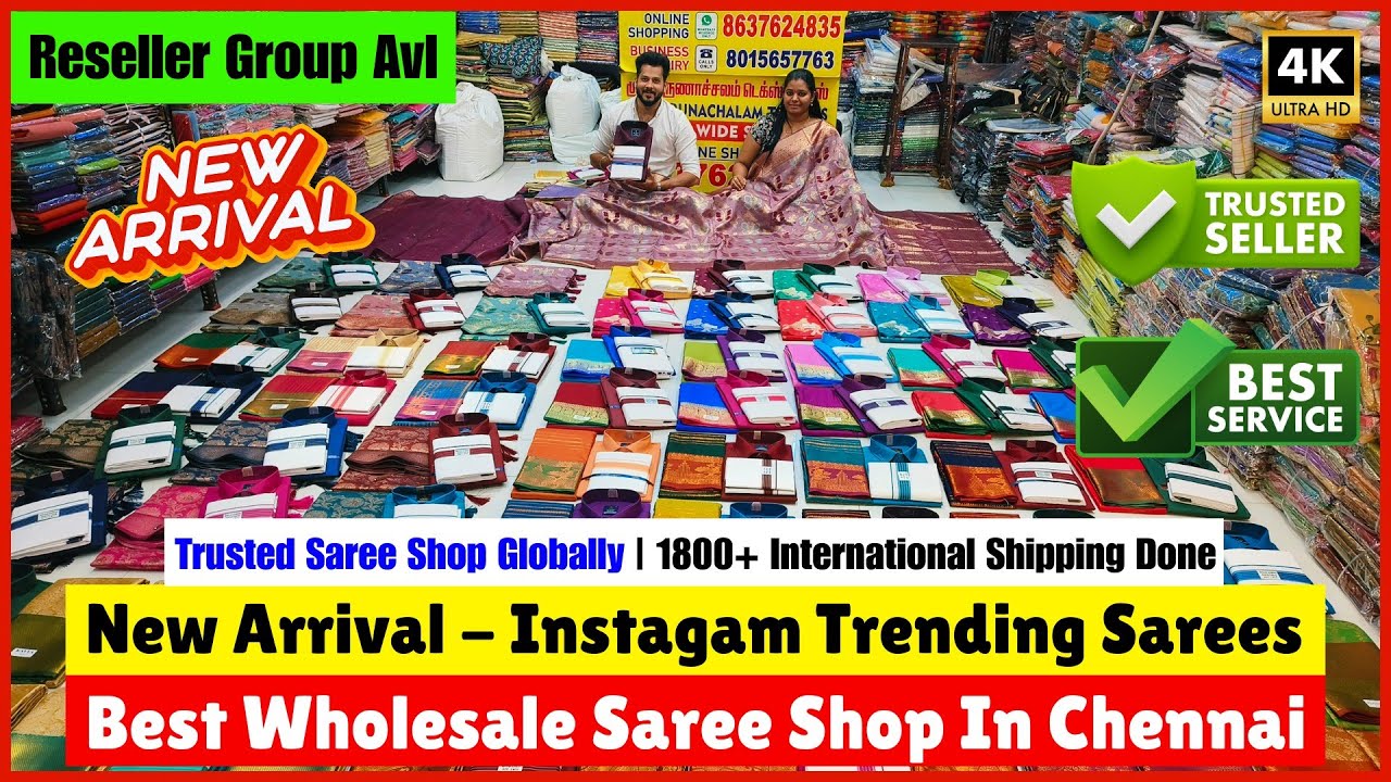 ➡️💥 Best Saree Shop In Chennai 💥 Sree Arunachalam Textiles Vannarapettai | Priya just know fashion