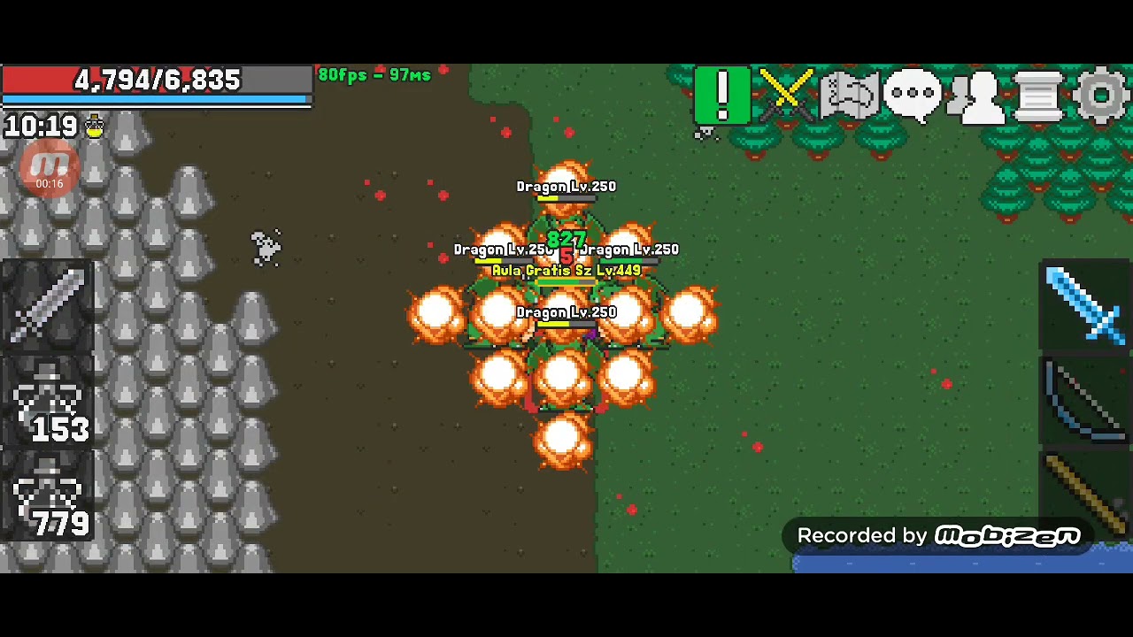 Up lv 450 Rucoy Online