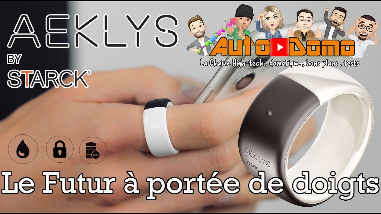 Aeklys Bague  connectée 🇲🇫 - Le futur a portée de doigts?