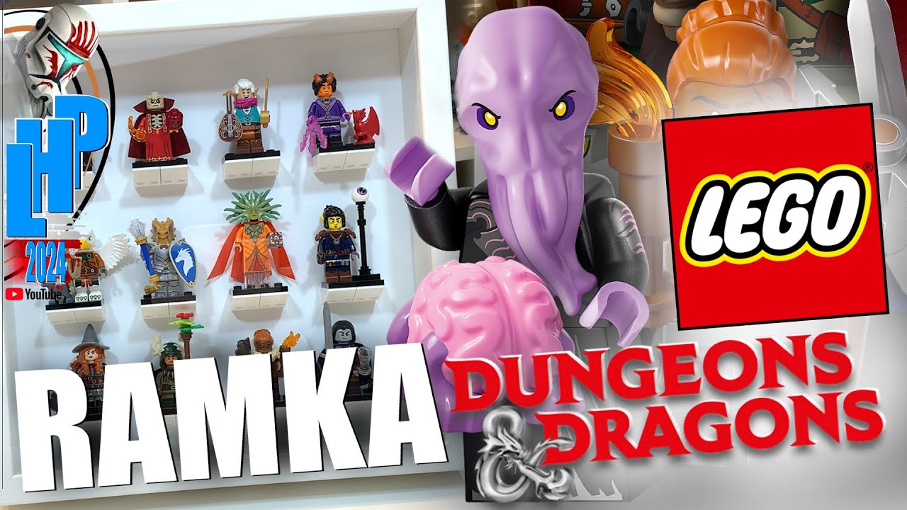 JAK ZROBIĆ RAMKĘ na minifigurki LEGO Dungeons & Dragons (71047)