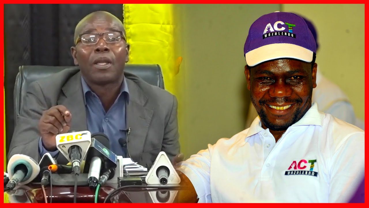 ACT WAZALENDO WAKALIWA KOONI ZANZIBAR/VYAMA VYA UPINZANI VYAMPONGEZA RAIS MWINYI