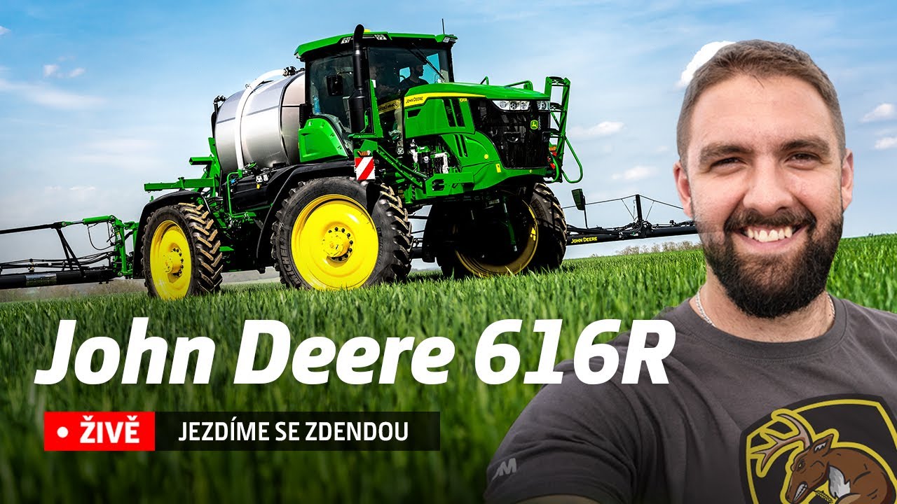 John Deere 616R | JEZDÍME SE ZDENDOU | 2/2