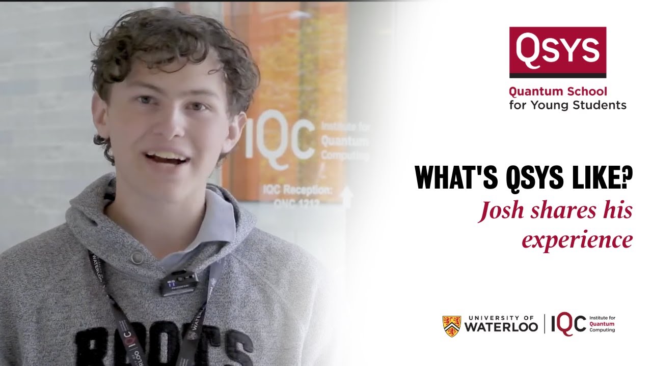 Quantum School for Young Students: The real science from the real scientists