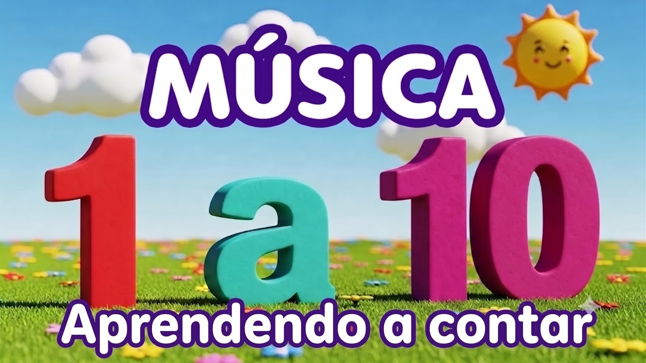 Contar de 1 a 10 - Música Infantil - Canal imagInA