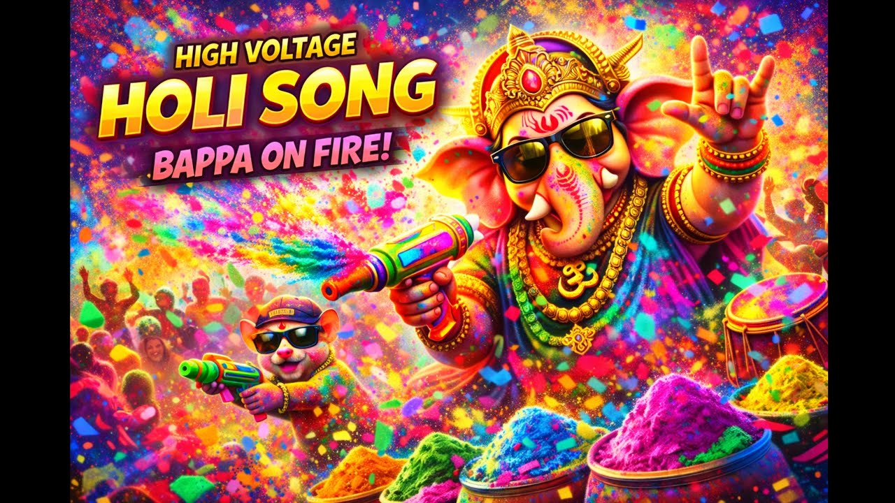 Rangon Ka High Voltage ⚡ Holi Song 2026 | Desi Sonic Lab @DesiSonicLab 