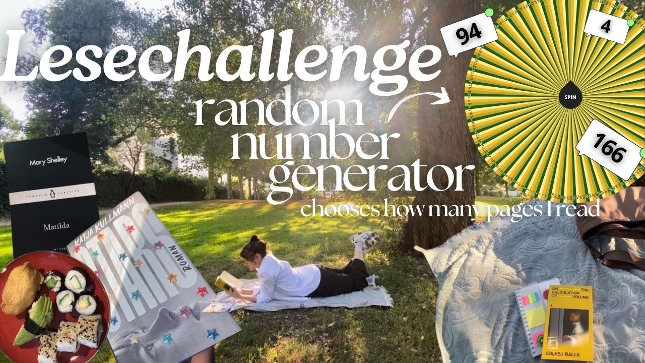 Der Zufallsgenerator bestimmt, wie viel ich lese 📚 | Reading Challenge