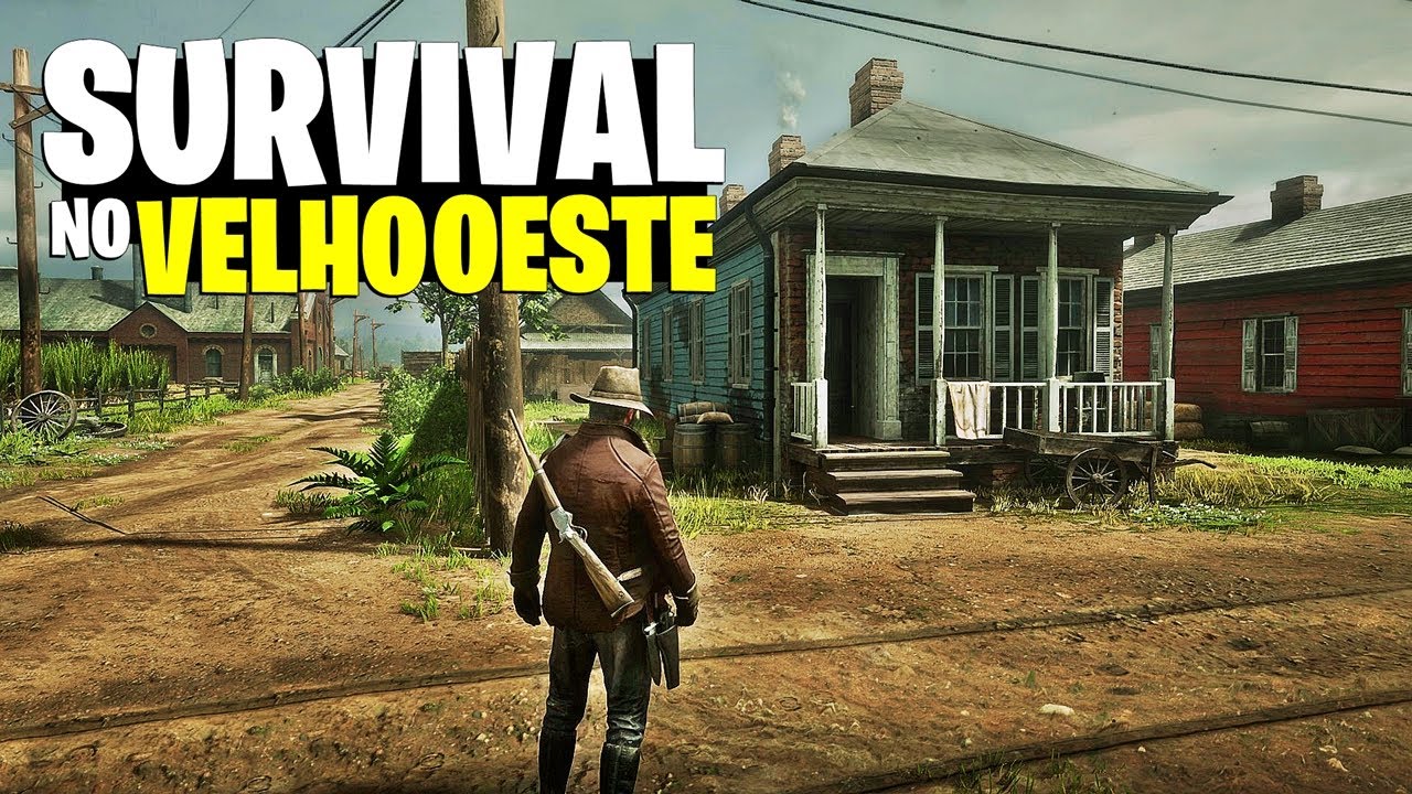 ESSE JOGO É INCRÍVEL! | SOBREVIVENDO NO VELHO OESTE ULTRA REALISTA e IMERSIVO!