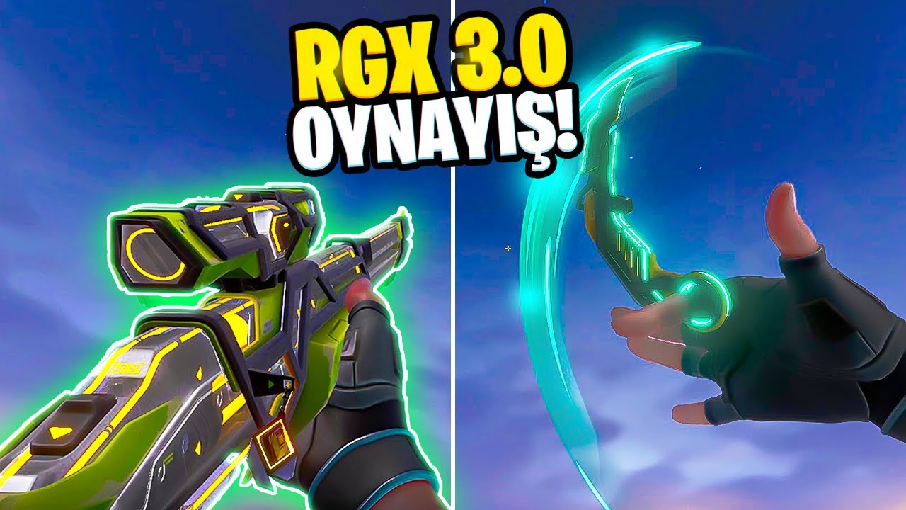 Valorant YENİ RGX 3.0 seti ile İLK BELA!! (RGX 3.0 Oynanış)