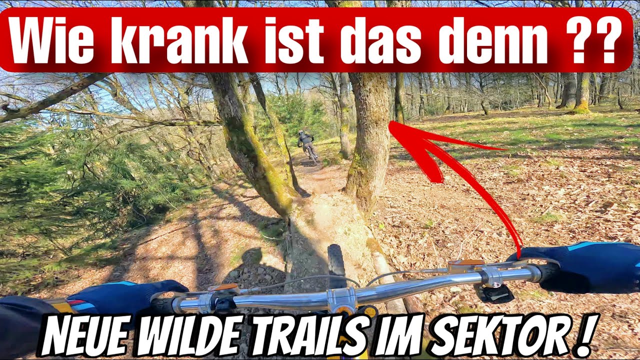 Neue Trails im Sektor, unglaublich was da gebaut wurde