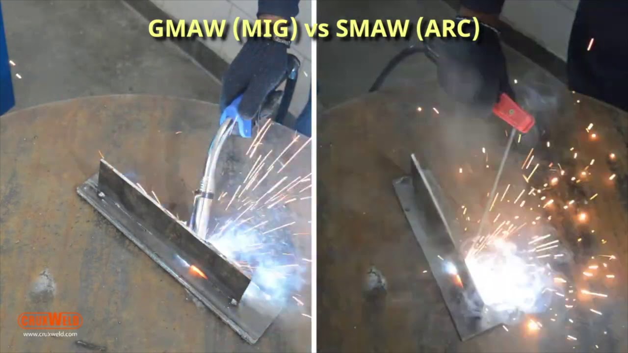 Soldadura SMAW y GMAW