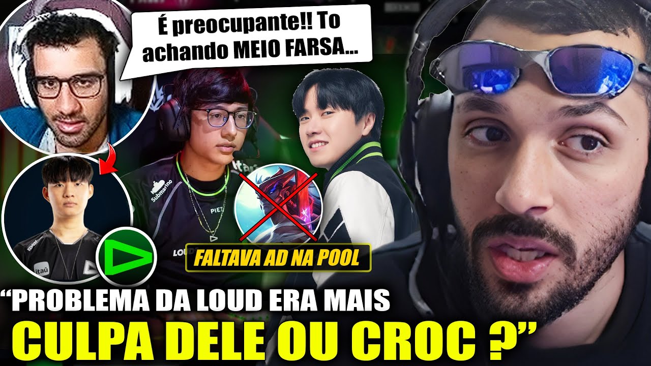 POLÊMICA! Dynquedo e Duds comentam REAL FRAQUEZA do Tinowns na LOUD! Absolutt fala sobre Jool