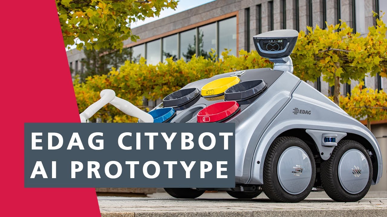 EDAG Tech Summit: Premiere EDAG CityBot KI-Prototyp (englisches Video)