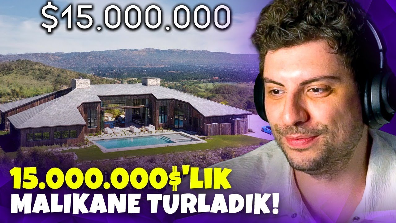HYPE ''‪15.000.000'lık İnanılmaz  Mega Malikane !'' VİDEOSUNU İZLİYOR! |  ⁨ ⁨@EnesYilmazer⁩
