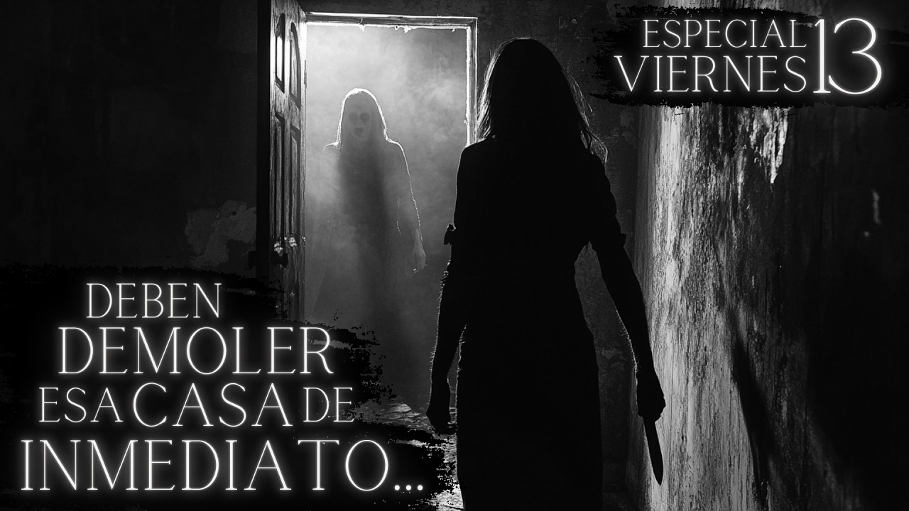 4 HISTORIAS de TERROR en CASAS EMBRUJADAS Vol. I