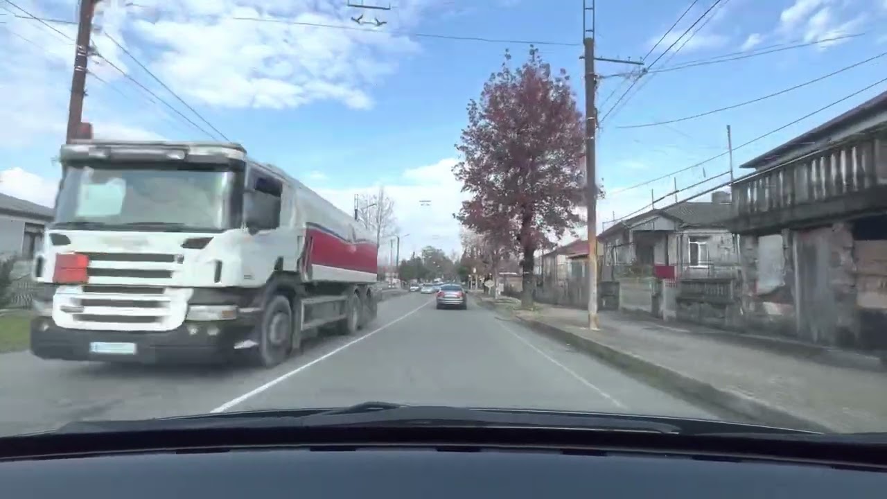 Озургети маршрут экзамена город ГАИ #2 ოზურგეთის საგამოცდო მარშრუტი ქალაქის საგზაო პოლიციის #2