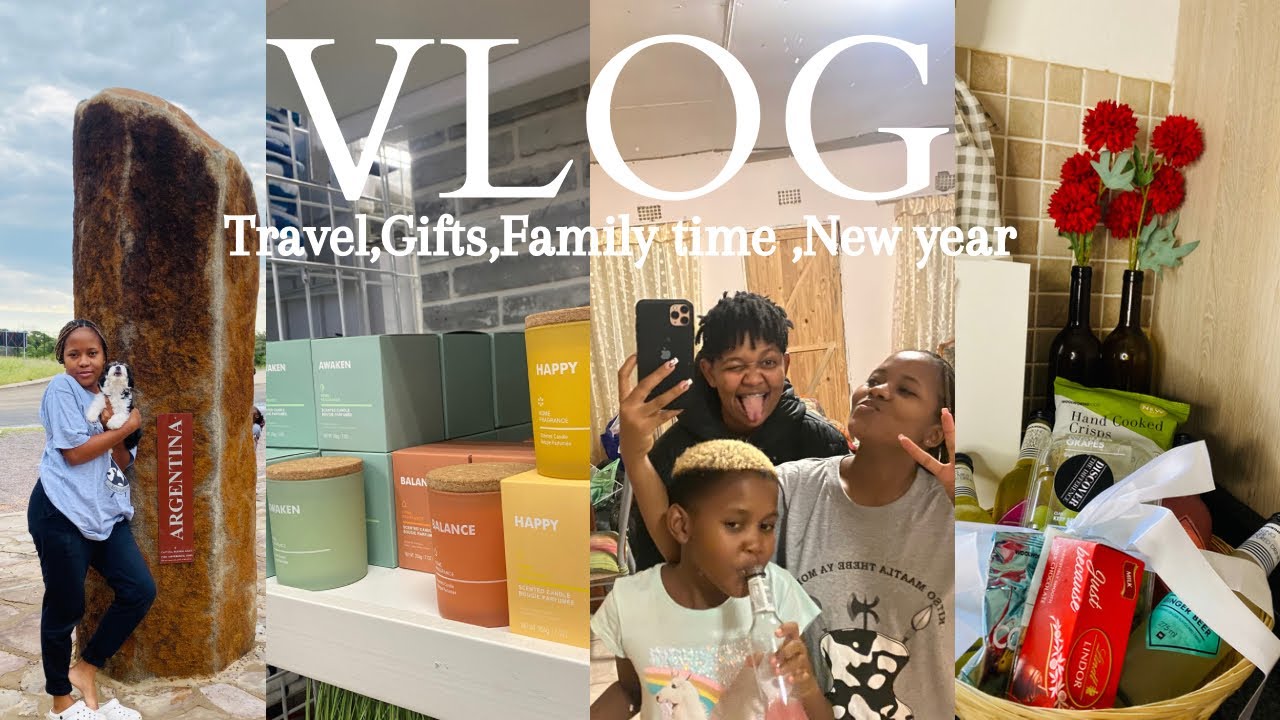 VLOG: TRAVEL, FAMILY TIME, NEW YEAR |MOTSWANA YOUTUBER | #roadto500subscribers #vlog #family