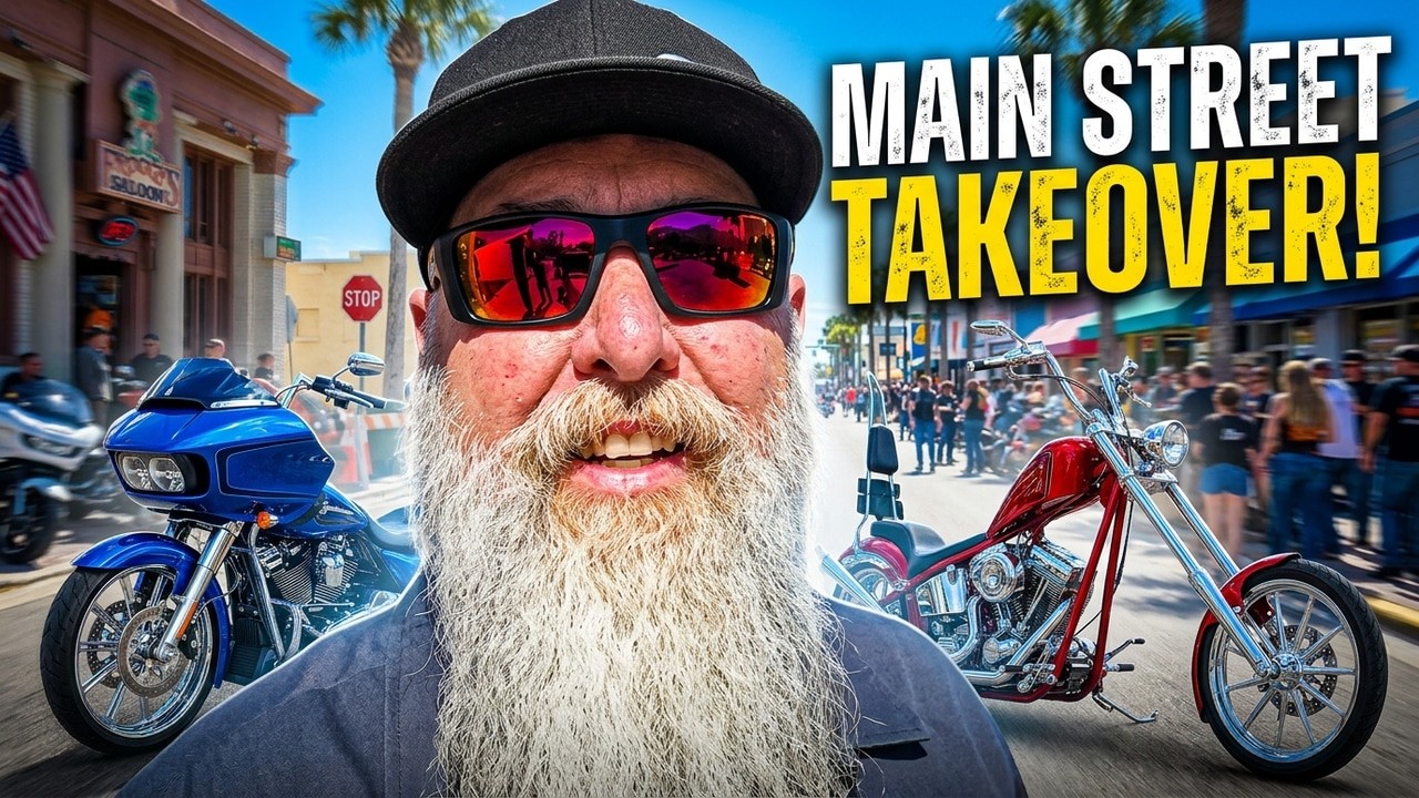 THOUSANDS of Riders Took Over Main Street in Daytona