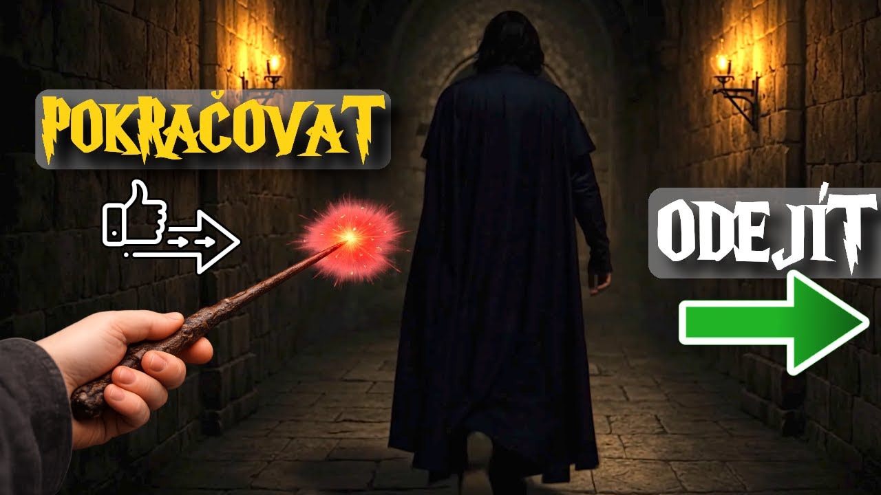 Interaktivní hra Severuse Snapea! (český dabing - Aleš Procházka)