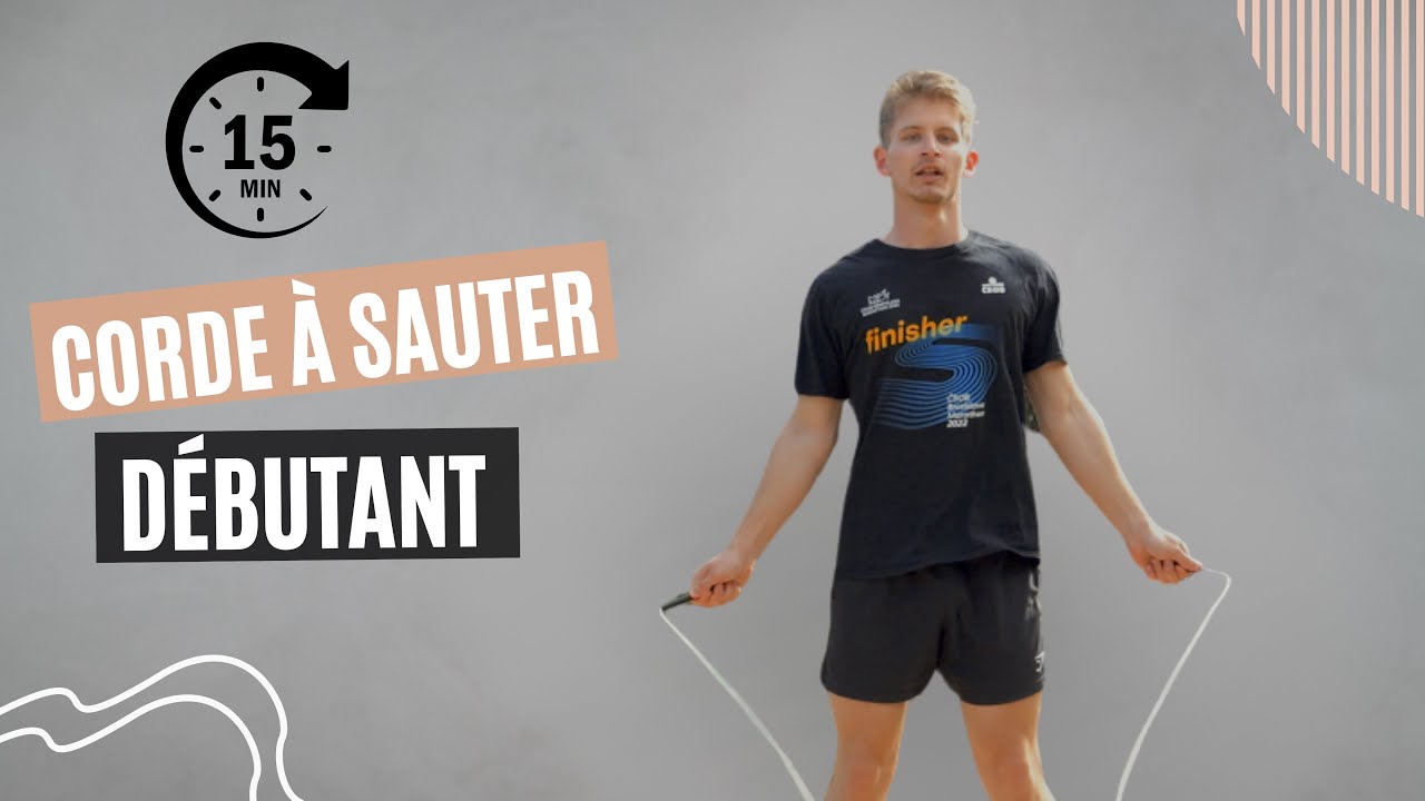 Séance pour débuter en corde à sauter - 15 minutes