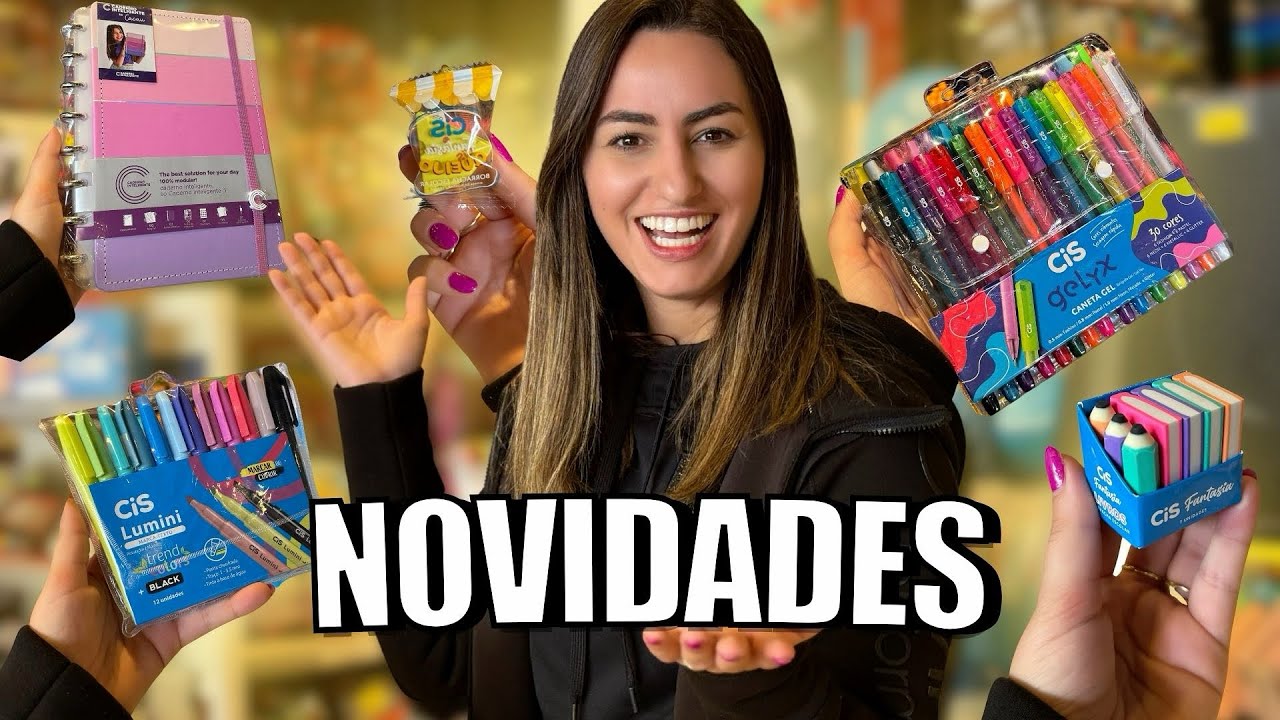 NOVIDADES DE PAPELARIA QUE EU ME APAIXONEI | PAPELARIA ART PEL