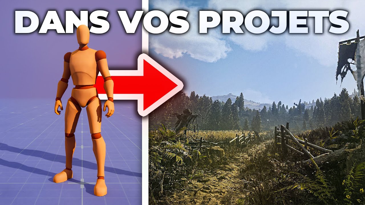 Unreal Engine 5 : Comment importer les Animations Motion Matching dans votre Projet