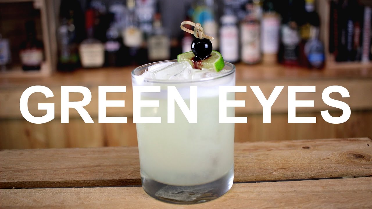 Green Eyes Gin Cocktail Recipe - HERBACEOUS!!