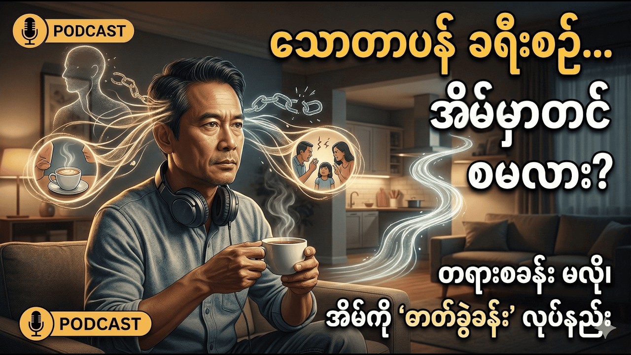 အိမ်မှာနေရင်း သောတာပန် ခရီးစဉ်ကို ဘယ်လိုစမလဲ? | Htet Aung Writer  #ဝိပဿနာ #သောတာပန် #meditation