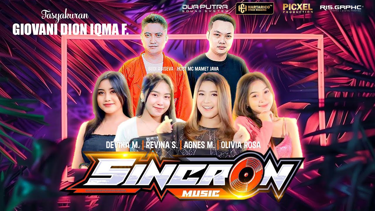 🔴 LIVE STREAM SINCRON MUSIC - TASYAKURAN GIOVANI DION IQMA F. - TEGALREJO WIROSARI GROBOGAN
