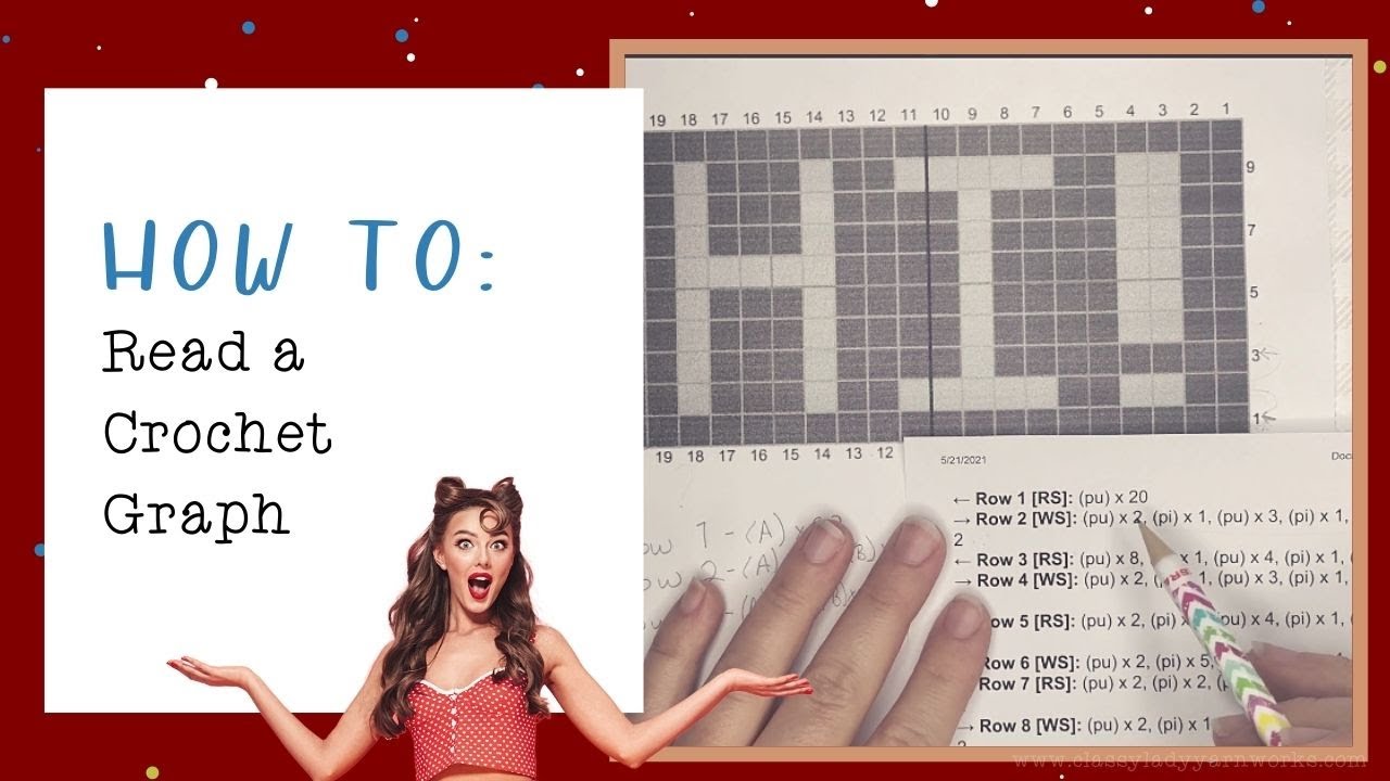 How to Read a Crochet Graph Pattern
