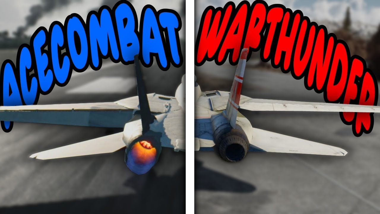 War Thunder VS Ace Combat 7 | Main Differences