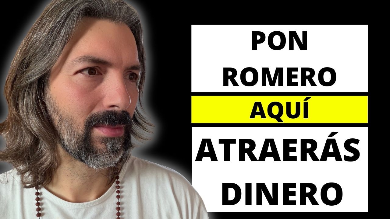 COLOCA ROMERO en Este LUGAR de tu Casa y Atrae MUCHO DINERO